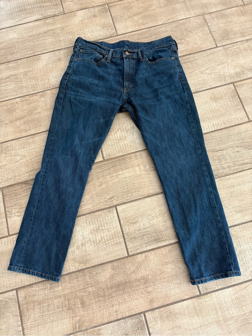 Levi's Men’s 511 Slim Fit Dark Wash Denim Jeans 36x30